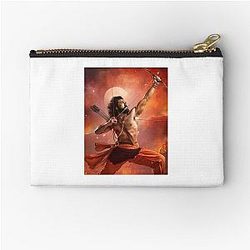 RRR Ram Charan Telugu Design Zipper Pouch