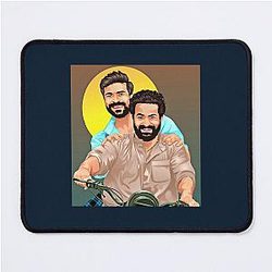 RRR Ram Charan Jr. NTR friendship Mouse Pad