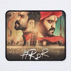 Rama Rao And  Charan  RRR Movie Mouse Pad