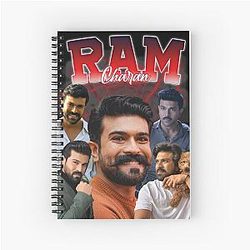 Ram Charan Retro Spiral Notebook