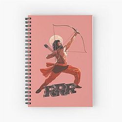 RRR - Ram Charan Spiral Notebook