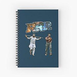 RRR Ram Charan And Jr.NTR Friendship Spiral Notebook