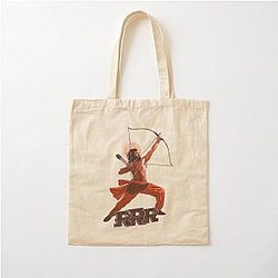 RRR - Ram Charan Cotton Tote Bag