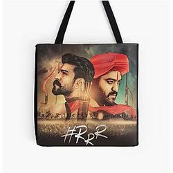 Rama Rao And Ram Charan RRR Movie All Over Print Tote