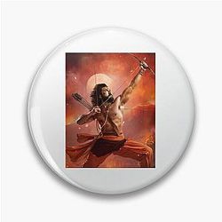 RRR Ram Charan Telugu Design Pin