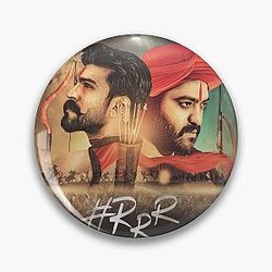 Rama Rao and Ram Charan RRR Movie Pin