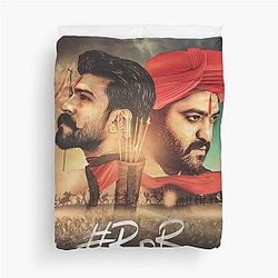Ram Charan RRR Movie Duvet Cover