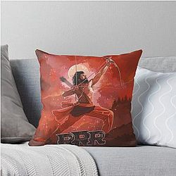 RRR Ram Charan Throw Pillow