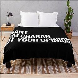 I Want Ram Charan Not Your Opinion Throw Blanket