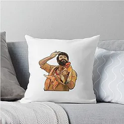 Ram Charan Rangasthalam Throw Pillow
