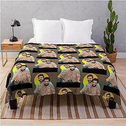 RRR Ram Charan and Jr.Ntr Friendship (1) Throw Blanket