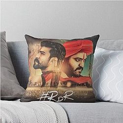 Rama Rao RRR Movie Throw Pillow