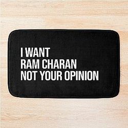 I want Ram Charan Not Bath Mat
