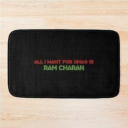 All I Want for Christmas is Ram Charan Bath Mat