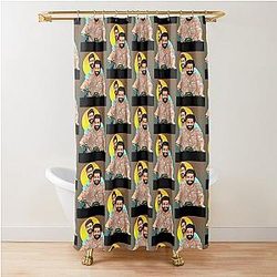 RRR, Ram Charan, and Jr. NTR's friendship (1) Shower Curtain