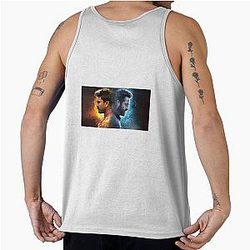 Indian Bollywood Superstar Jr NTR & Ram Charan in RRR Tank Top