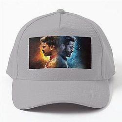 Indian Bollywood star Jr NTR and Ram Charan in RRR Cap