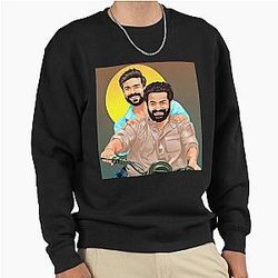 RRR Ram Charan Jr NTR Friendship Pullover Sweatshirt