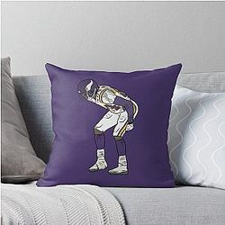 Randy Moss Mooning Celebration Throw Pillow