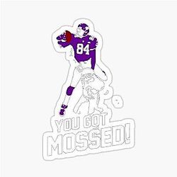 Randy Moss vs Charles Woodson Sticker