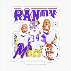Randy Moss Sticker