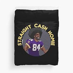Randy Moss Funny Vikings Patriots Gift Football Novelty Awesome Cool Hilarious Gag Duvet Cover