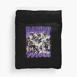 Randy Moss Retro Duvet Cover