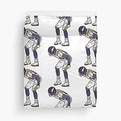 Randy Moss Celebration Duvet Cover