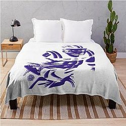 Randy Moss Football Throw Blanket