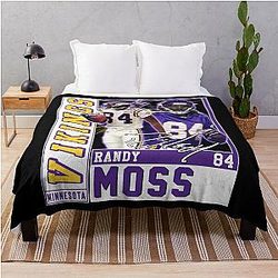 Randy Moss Straight Homie Throw Blanket