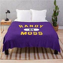 The Freak: Randy Moss Throw Blanket