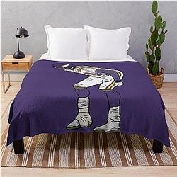 Randy Moss Mooning Celebration Throw Blanket