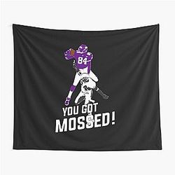 Randy Moss vs Charles Woodson Tapestry