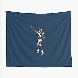Randy Moss Patriots Catch Tapestry