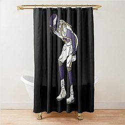 Randy Moss Mooning Celebration Shower Curtain