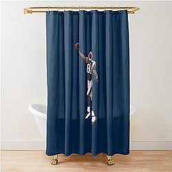 Randy Moss Patriots Catch Shower Curtain