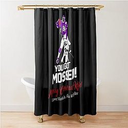 Randy Moss vs Charles Woodson You Got Mossed Shower Curtain