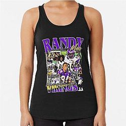 Randy Moss Vintage Racerback Tank Top