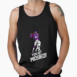 Randy Moss v Charles Woodson You Got Mossed Tank Top