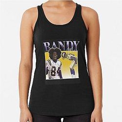 Randy Moss Minnesota Vikings Racerback Tank Top
