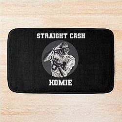 Randy Moss Straight Cash Homie Funny Vikings Patriots Gift Football Novelty Awesome Cool Bath Mat