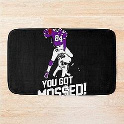 Randy Moss vs Charles Woodson You Got Mossed Bath Mat
