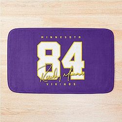 Vikings Randy Moss 84 Signature Design Bath Mat