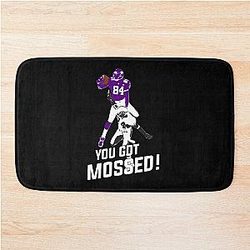 Randy Moss Over Charles Woodson You Got Mossed Bath Mat