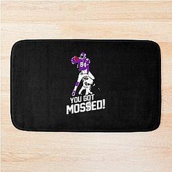 Randy Moss Over Charles Woodson You Got Mossed Gift Love Bath Mat