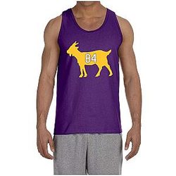 Purple Randy Moss Minnesota Vikings Logo Tank Top