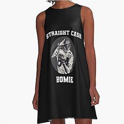 Randy Moss Funny Vikings Patriots Football Novelty A-Line Dress
