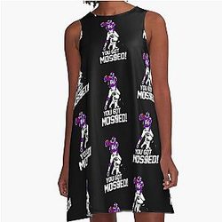 Randy Moss Charles Woodson Got Mossed A Line Dress