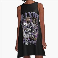 Randy Moss Celebration Vintage A Line Dress