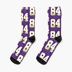 Vikings Randy Moss Signature Design Socks